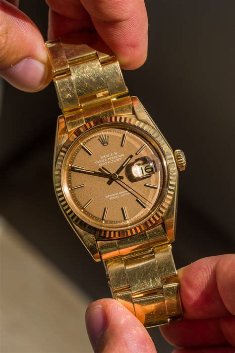 ‘Havana’ Dial 1601 Rolex Datejust 